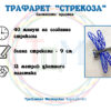 Трафарет “СТРЕКОЗА” для 3D ручки